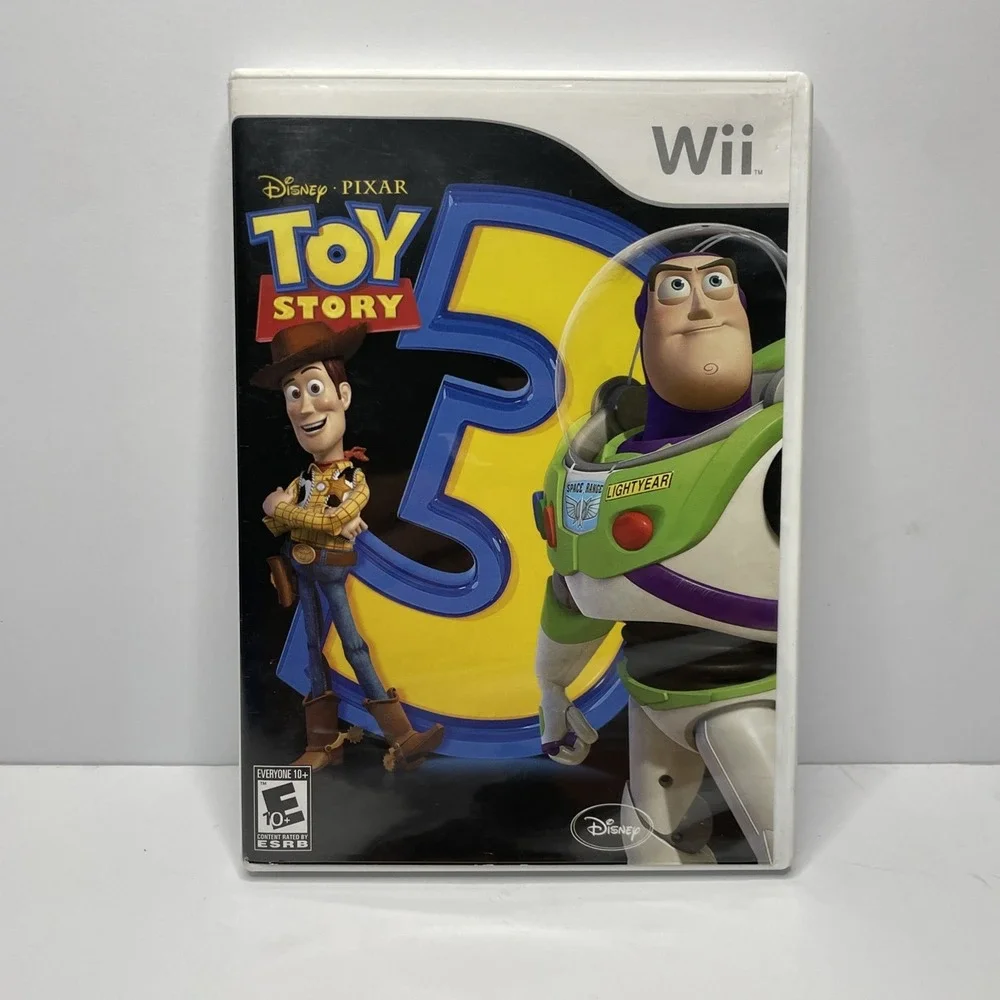 Toy Story 3 (Nintendo Wii, 2006) CIB Complete with Manual + Poster- Tested